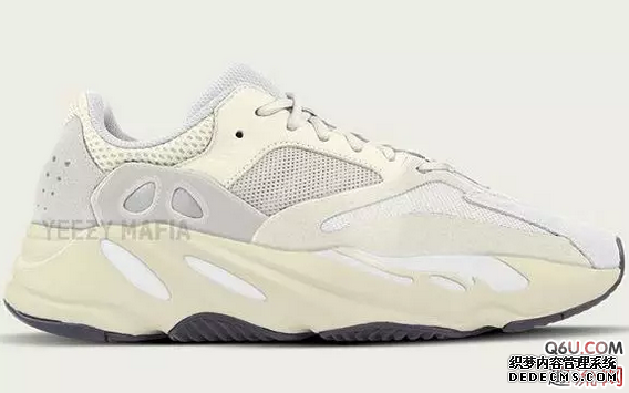 侃爷上脚曝光yeezy700 v1冰蓝配色 yeezy700 v1冰蓝配色(图3)