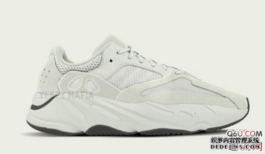 侃爷上脚曝光yeezy700 v1冰蓝配色 yeezy700 v1冰蓝配色(图5)